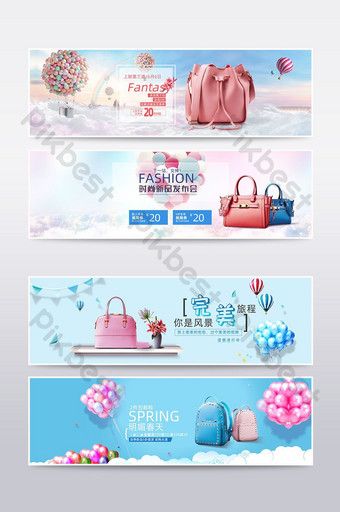 Túi xách đàn bà thời trang banner poster