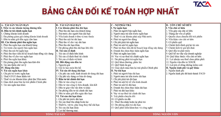 Báo cáo tài chính hợp nhất