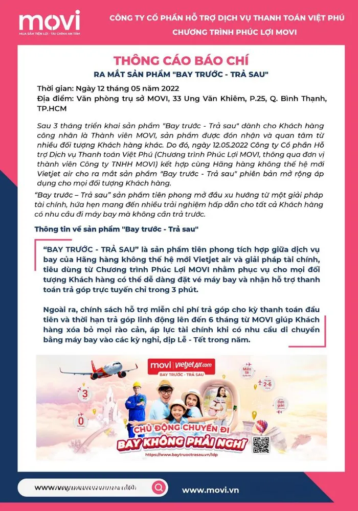 Cách viết và các mẫu thông cáo báo chí ra mắt sản phẩm mới Cách viết và các mẫu thông cáo báo chí ra mắt sản phẩm mới