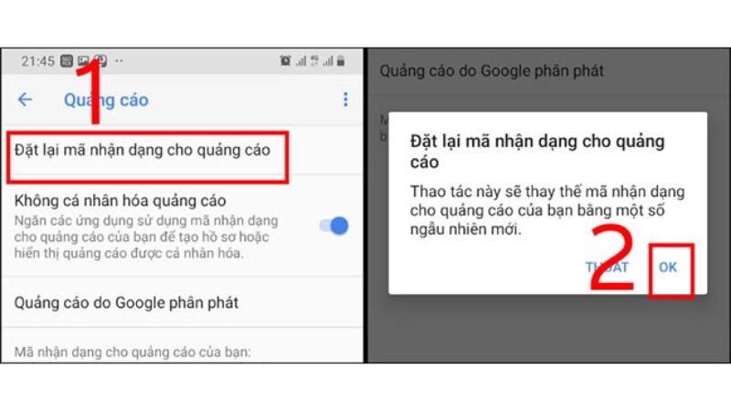 Hướng dẫn giải pháp tắt quảng bá trên điện thoại cảm ứng thông minh realme triệt để
