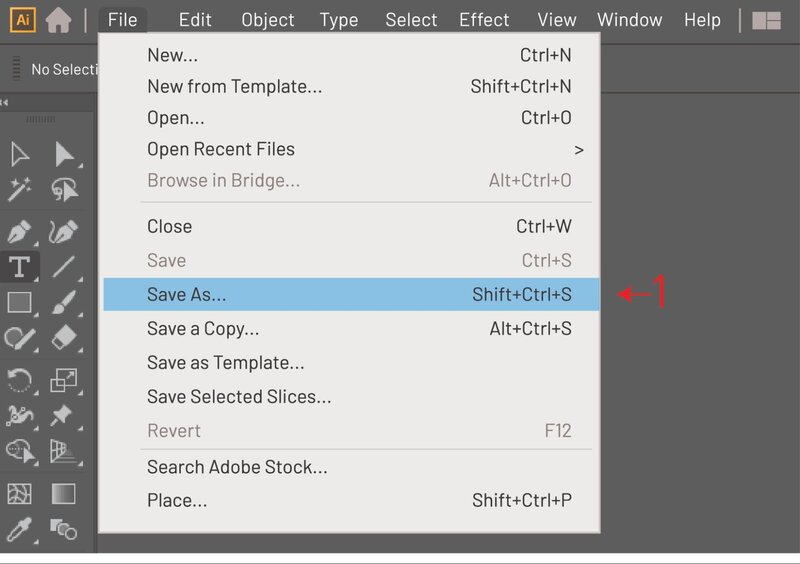Hướng dẫn chi tiết các bước xuất file pdf trong ai Để in Ấn