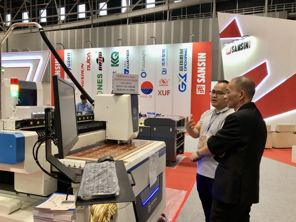 Khai mạc triển lãm quốc tế ngành công nghiệp đóng gói bao bì và in ấn