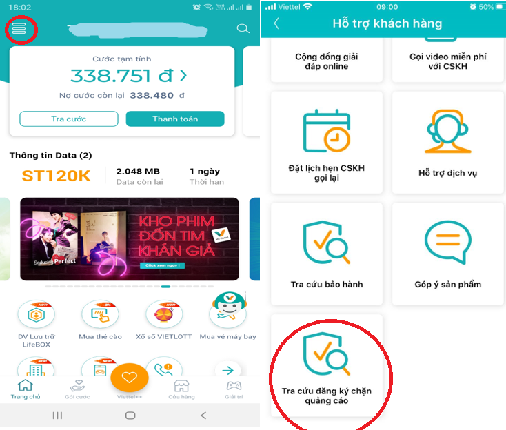 Giải pháp giúp quý khách tra cứu vớt tình trạng chặn quảng cáo của thuê bao trên kênh số Giải pháp giúp khách hàng tra cứu tình trạng chặn quảng cáo của thuê bao trên kênh số