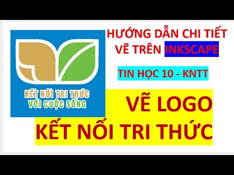 Vẽ logo kết nối tri thức trên inkscape inkscape kntt tinhoc shortsyoutube