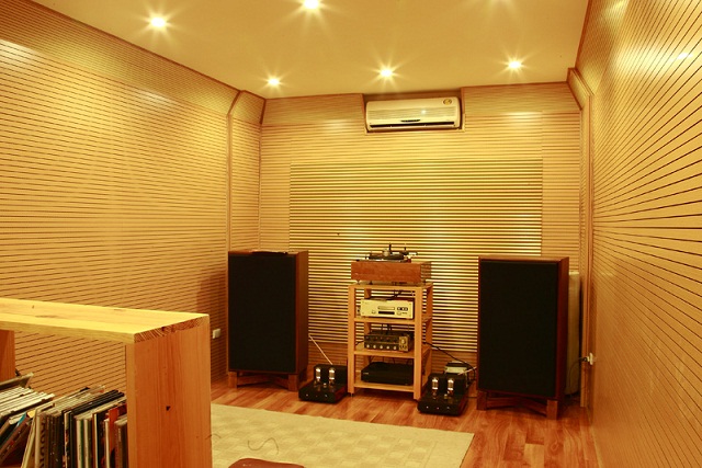 Thiết kế chống nghe nhạc cao cấp cho gia đình