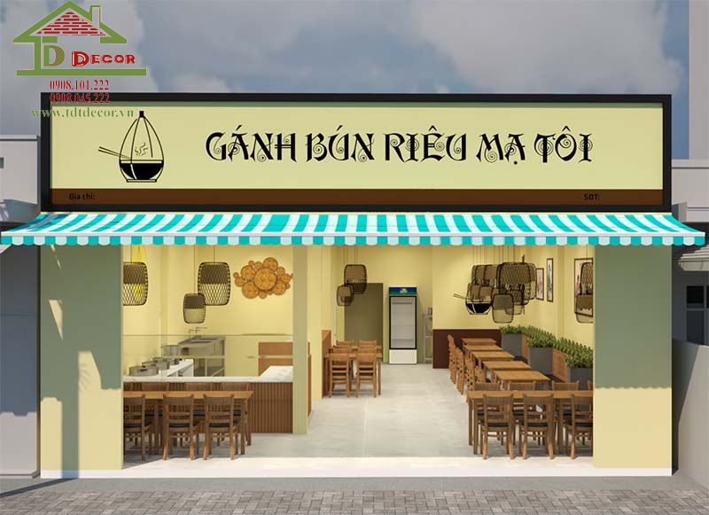 Mẫu thiết kế quán ăn đẹp sở hữu đẹp khác biệt hút khách Mẫu xây dựng quán ăn uống đẹp với đẹp lạ mắt hút khách